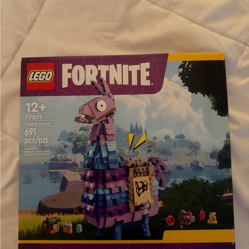 BRAND NEW LEGO Fortnite Llama with Blue and Purple- never opened